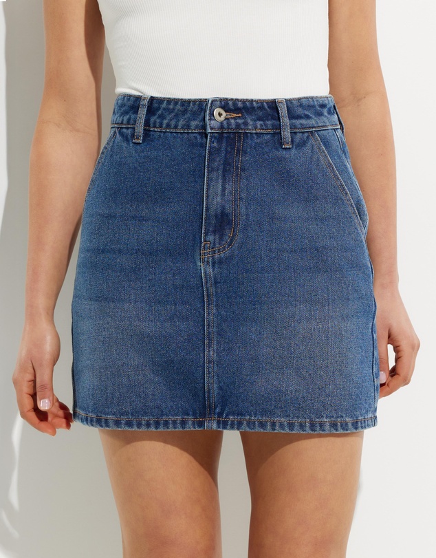 Calli - Alex Denim Skirt