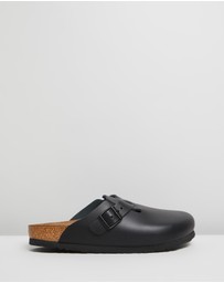 Birkenstock - Boston Smooth Leather Narrow - Women's