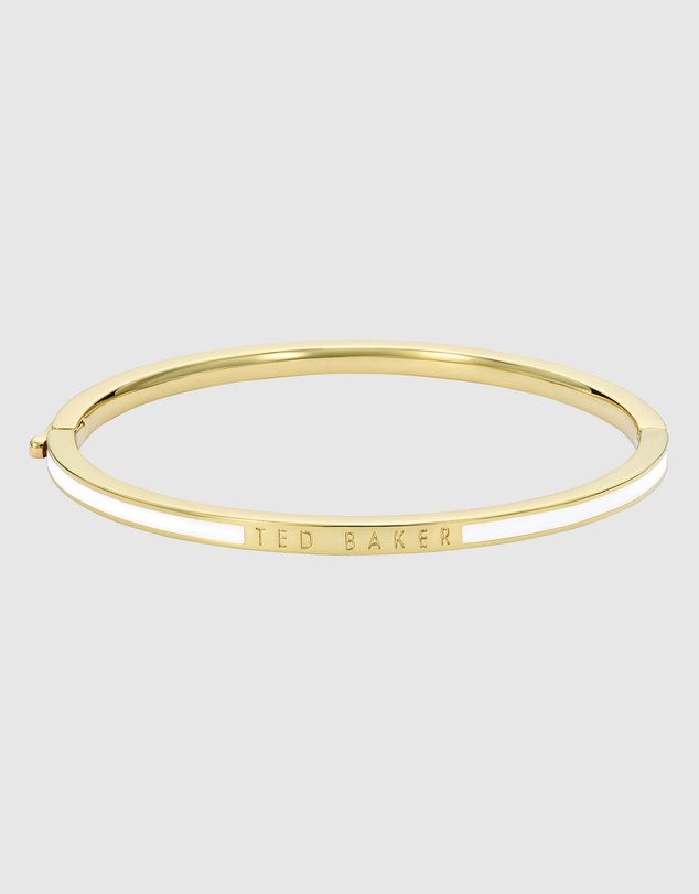 Ted Baker - ROLEY: Classic Colour Enamel Slim Bangle Bracelet
