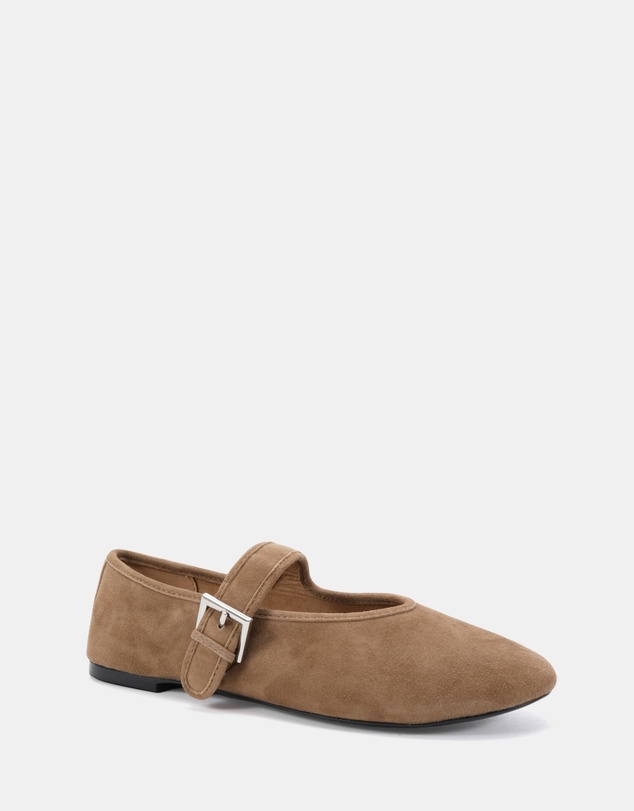 Clarks - Harriet Taupe Suede