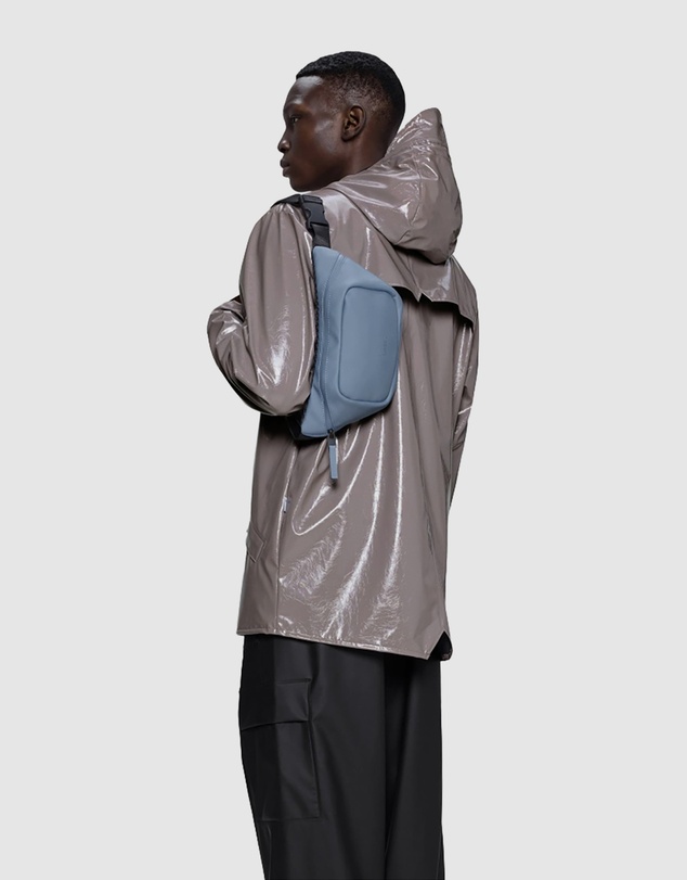 RAINS - Unisex Bum Bag Mini Blue Dusk