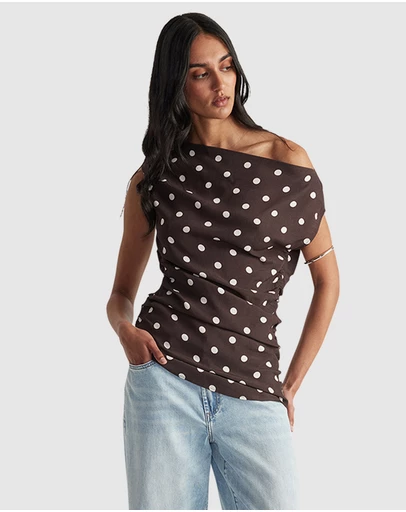 Decjuba - Frankie Tip Shoulder Top