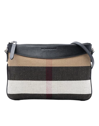 Pre-Loved by Azura Reborn - Pre-Loved Mega Check Canvas Peyton Crossbody
