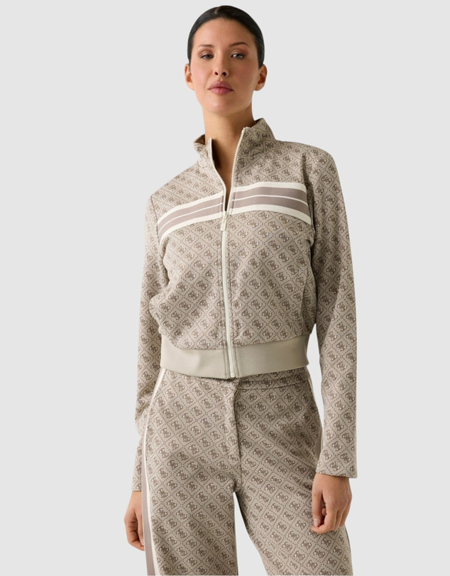 GUESS - Logo Jacquard Active Sweatshirt