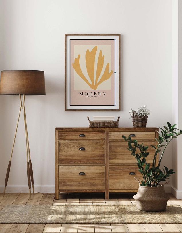 Olive et Oriel - Papiers Decoupes III Art Print