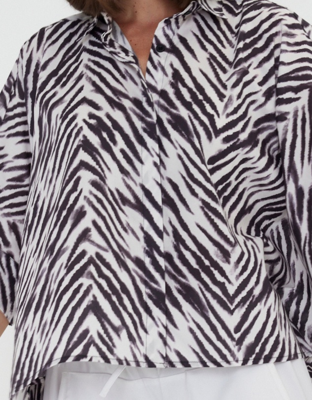 ALEXANDRA - Seraphin Shirt Abstract Animal