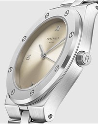 Rosefield - Rose Sunray Silver-Tone Bracelet Watch