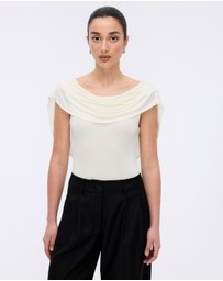 Minima Esenciales - Laramie Draped Bodysuit