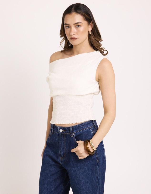 Subtitled - Bobbi Rib Twist Tank