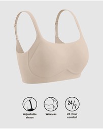 Leonisa - Everyday Supportive Side & Back Smoothing Wireless Bra