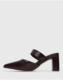 Betts - Fredrick Block Heel Point Toe Mules