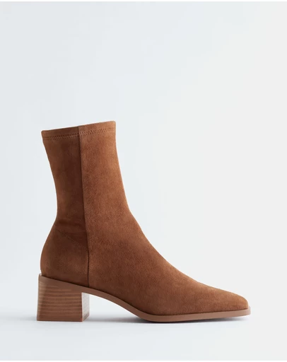 & Other Stories - Leather Sock Boots