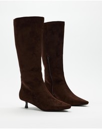 Dazie - Olivia Kitten Heel Boots