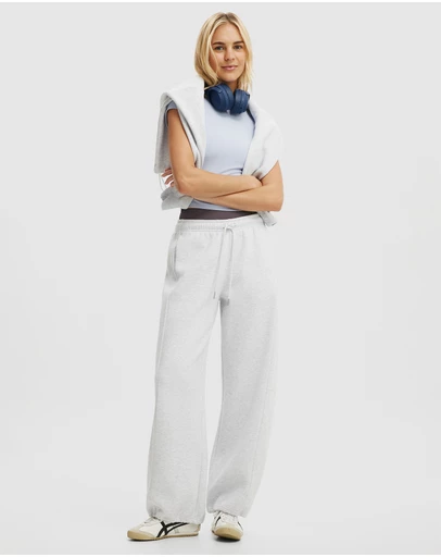 Cotton On Body Active - Plush Adjustable Hem Sweatpants