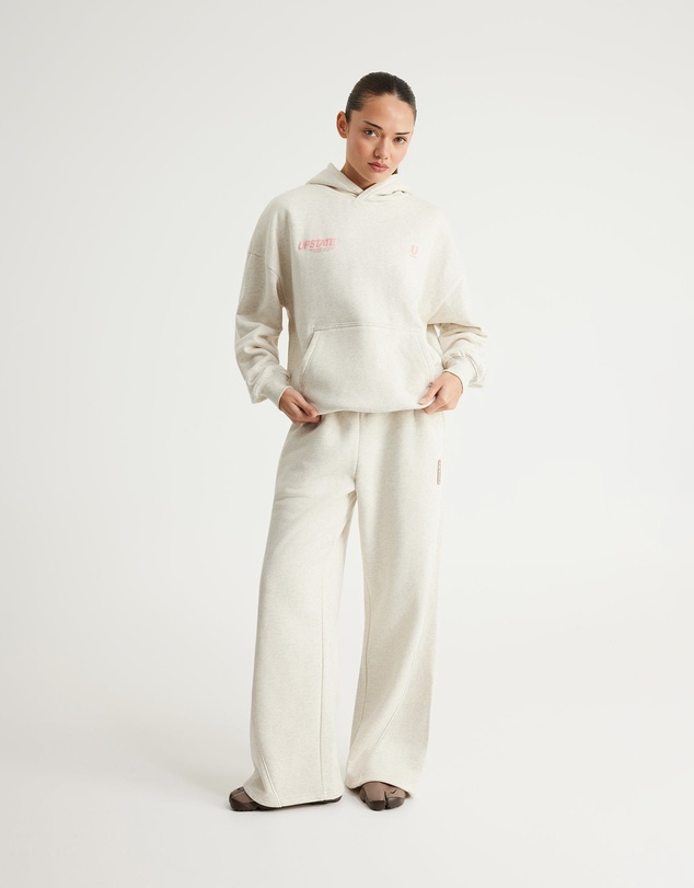Upstate - Off-Duty Hoodie - Oatmeal Marle