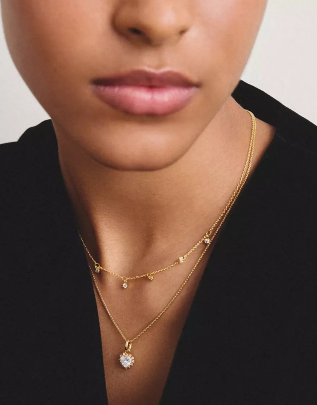 THOMAS SABO - THOMAS SABO Chain with heart-cut zirconia