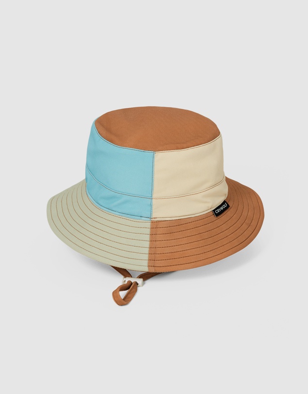 Crywolf - SWIM BUCKET HAT Ocean Colourblock