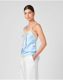 MVN - Asymmetrical Lace Top
