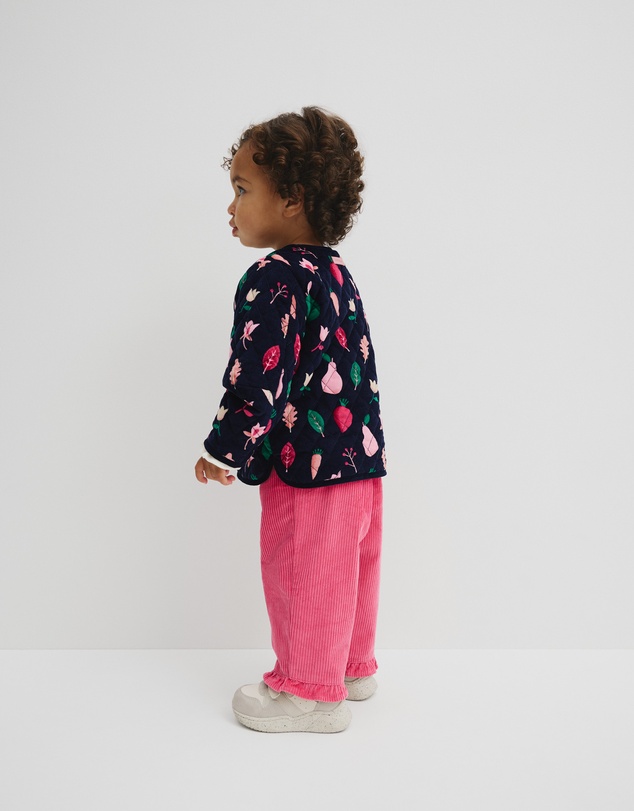 Country Road - Print Sherpa Lined Jacket