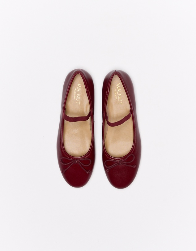 Walnut Melbourne - Alice Leather Ballet