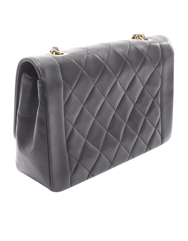 Pre-Loved by Azura Reborn - Pre-Loved Medium Lambskin Diana Flap