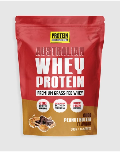 Protein Supplies Australia - Choc Peanut Butter Australian Whey Protein - 1kg