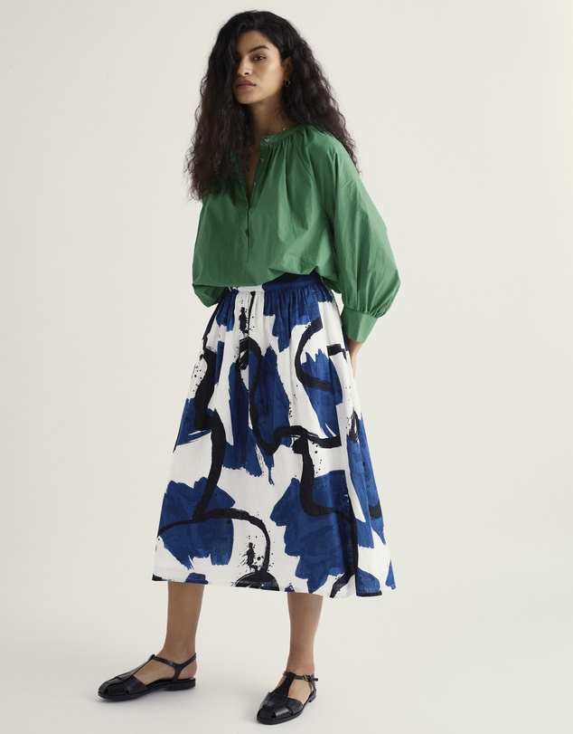 Seasalt - Moor Grass A-Line Shirt