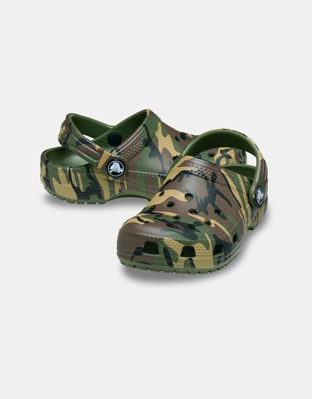 Crocs - Classic Camouflage Clogs - Babies-Kids