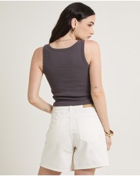 General Pants Co. Basics - Super Scoop Classic Tank Top
