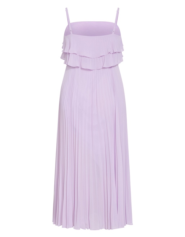 City Chic - Aida Ruffle Pleat Maxi Dress