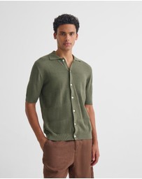 Oxford - Jack Knitted Button Up Shirt