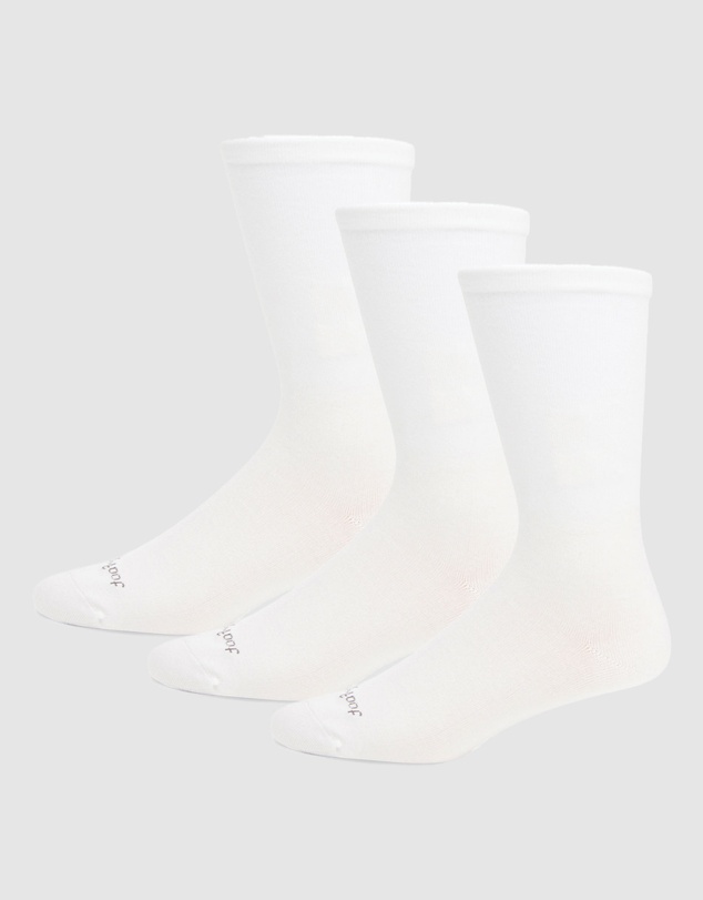 Pussyfoot - 3 Pack Non Tight Cuff Bamboo Crew Socks