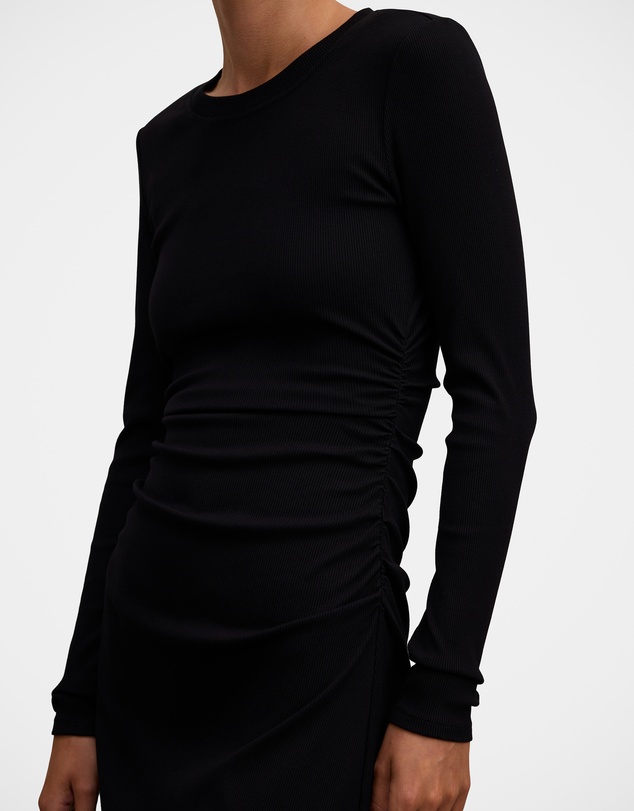 Forever New - Ash Long Sleeves Ribbed Mini Dress