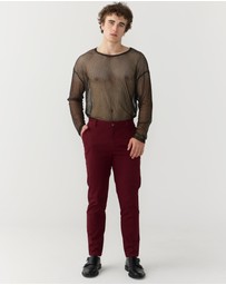 Justin Cassin - Troye Mesh Tee Top