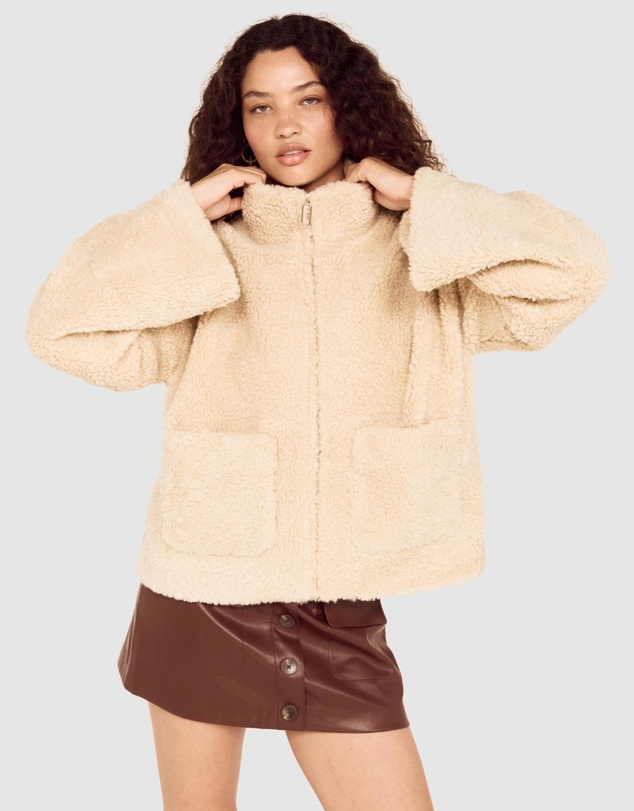 MINKPINK - Zola Sherpa Jacket