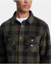 Quiksilver - Mens Bering Strait Check Long Sleeve Shirt