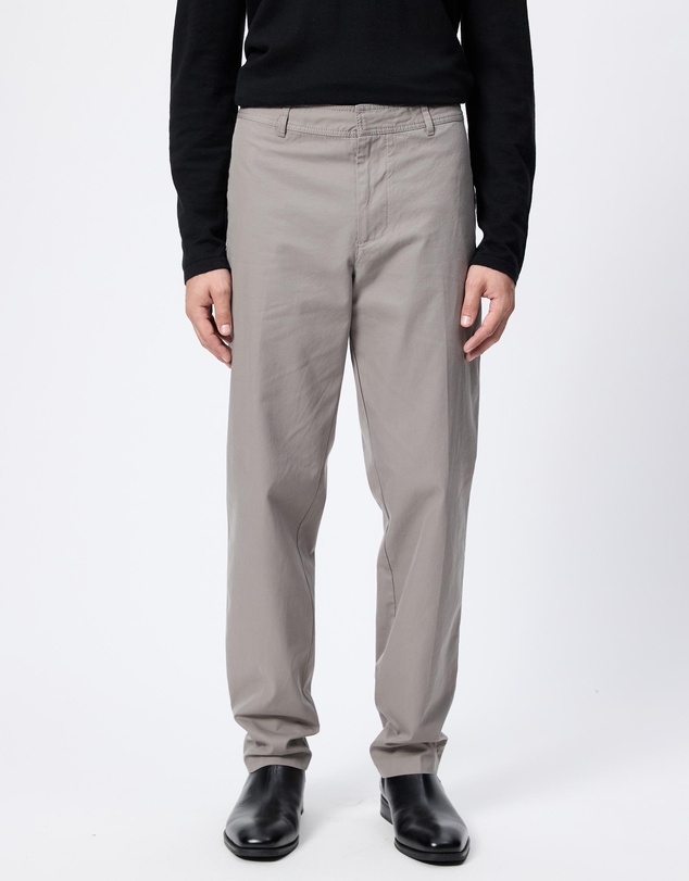 Emporio Armani - Cotton-SIlk Fabric Trousers