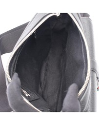 Pre-Loved by Azura Reborn - Pre-Loved Small Soft Grainy Calfskin Web Crossbody