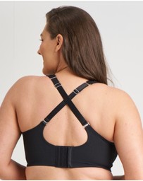 Ava & Audrey  - Ava & Audrey Millie Jacquard Mesh T-Shirt Underwire Bra