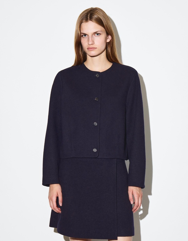 COS - Boiled Merino Wool Cardigan