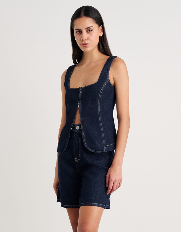 Jag - Cora Denim Bodice