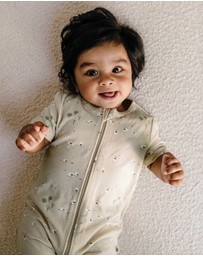 Kynd Baby - Day Or Night Onesie Short Sleeve in Sheep