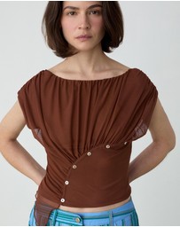 Laagam - Gemini Draped Top