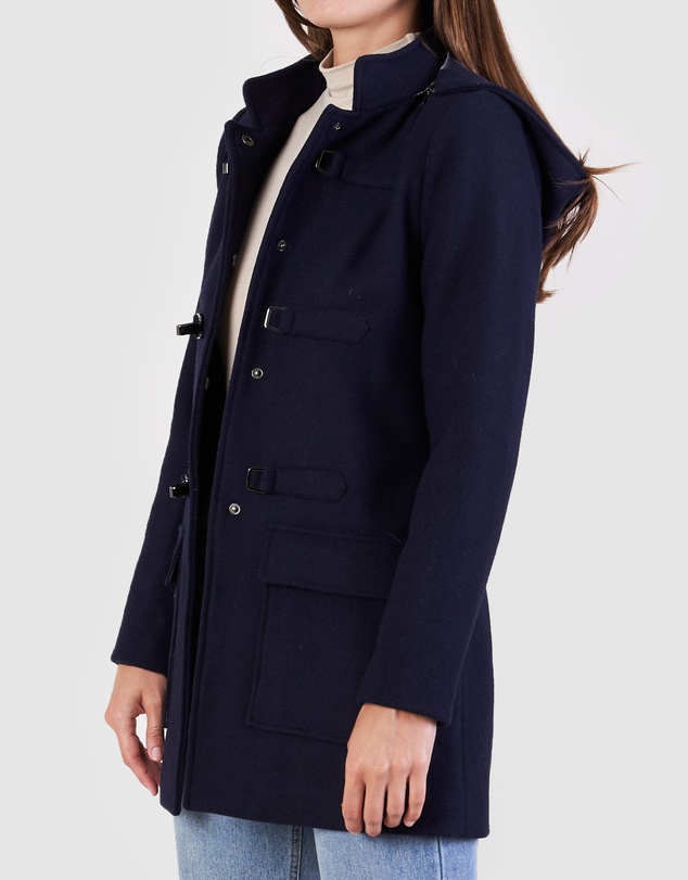 Amelius - Blaze Wool Hooded Jacket Coat