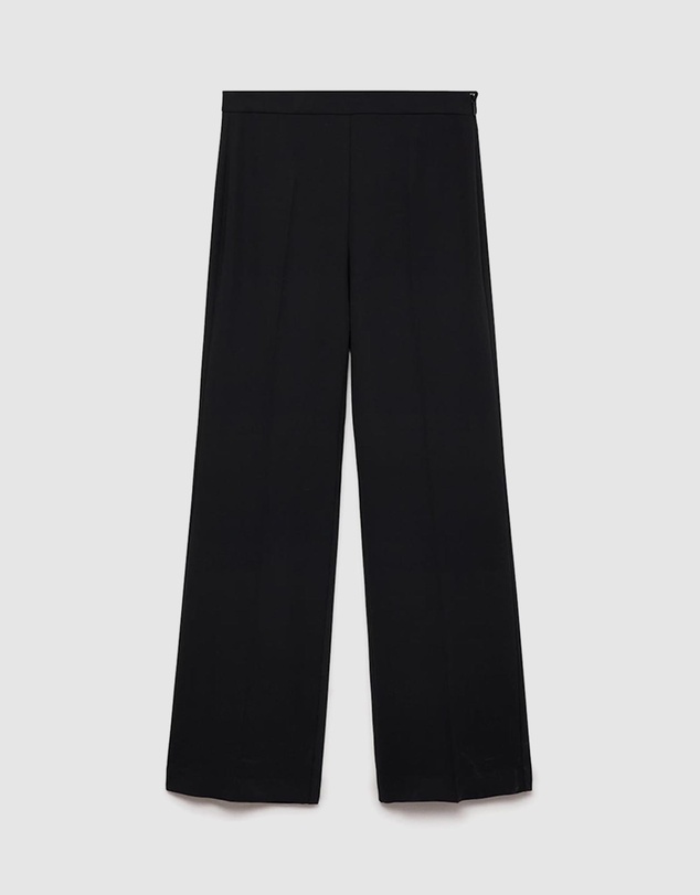 M.N.G - Straight Mid-Rise Suit Trousers