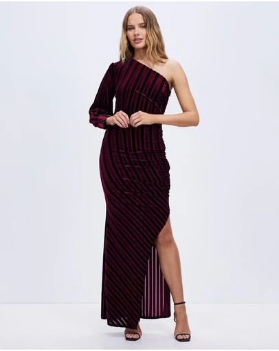 Romance by Honey and Beau - Addison One Sleeve Maxi