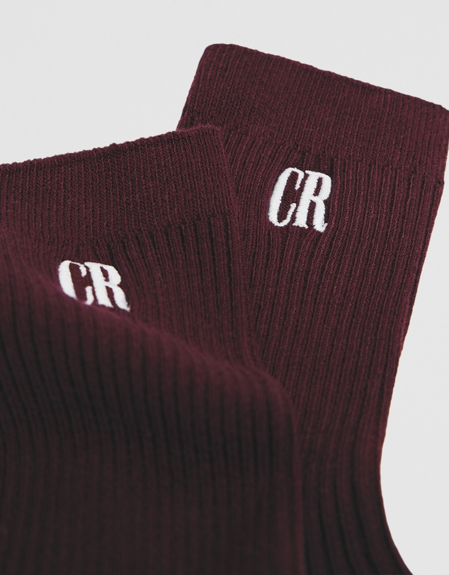 Country Road - Australian Cotton Blend Cr Ribbed Three Quarter Crew Sock