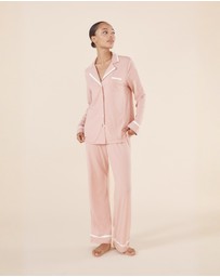 Gingerlilly - Grace Pink Bamboo PJ Set