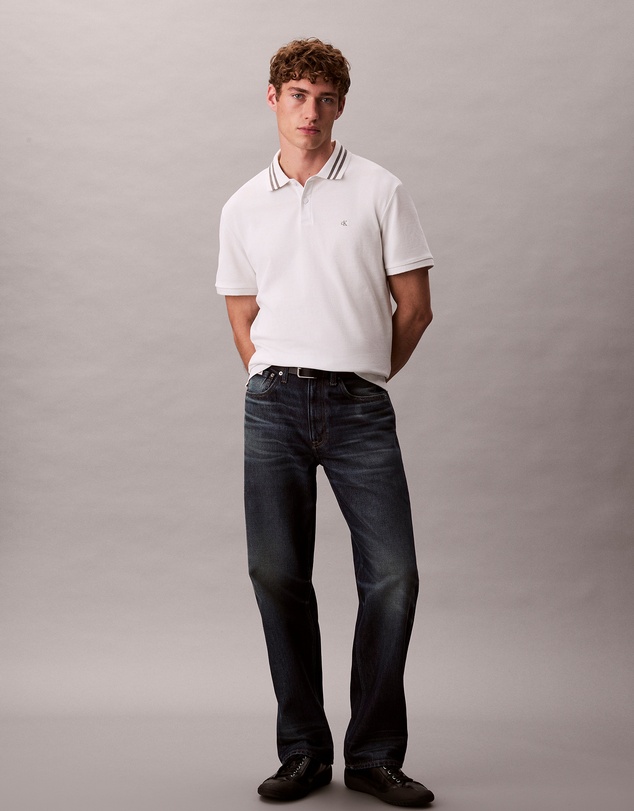 Calvin Klein Jeans - Casual Pique Classic Tipped Polo Shirt