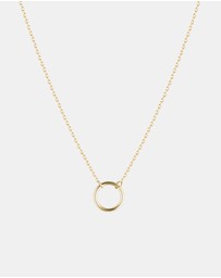 Luna Rae - Solid Gold - Eternity Necklace